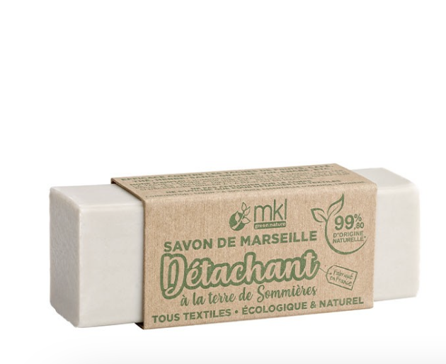 Stain remover with terre de Sommières